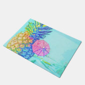 Tropische Ananas Deurmat (Schuin)