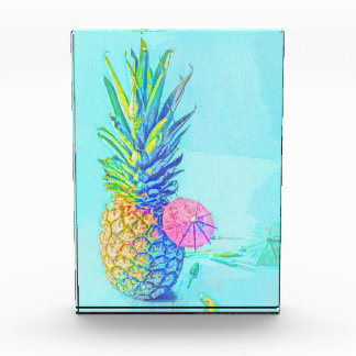Tropische ananas fotoblokken