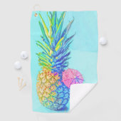 Tropische Ananas Golfhanddoek (Insitu)