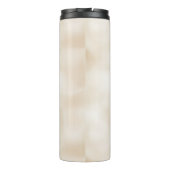 Tropische ananas gouden glitter thermosbeker (Achterkant)