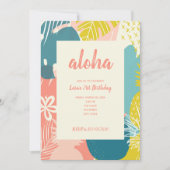 tropische ananas kaart (Voorkant)