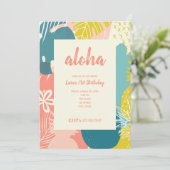 tropische ananas kaart (Staand voorkant)