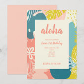 tropische ananas kaart (Voorkant / Achterkant)