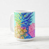 Tropische Ananas Koffiemok (Voorkant links)