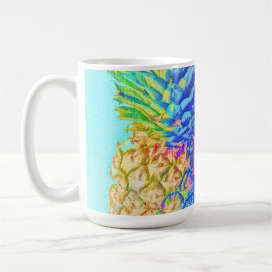 Tropische Ananas Koffiemok (Links)
