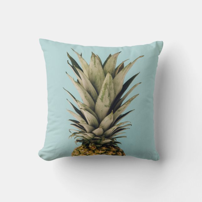 Tropische ananas. kussen (Voorkant)