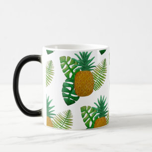 Tropische ananas magische mok