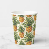 Tropische Ananas Papier Cups Party tafelgerei Papieren Bekers (Links)