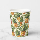 Tropische Ananas Papier Cups Party tafelgerei Papieren Bekers (Rechts)