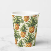 Tropische Ananas Papier Cups Party tafelgerei Papieren Bekers (Voorkant)