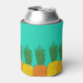 Tropische ananas Party Bier Coozies (Blikje Voorkant)