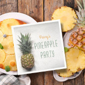 Tropische ananas Party Papieren servetten