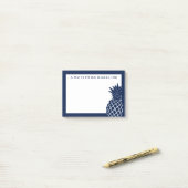 tropische ananas post-it® notes (Op bureau)