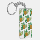 Tropische ananas sleutelhanger (Voorkant Links)