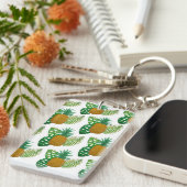 Tropische ananas sleutelhanger (Voorkant Rechts)