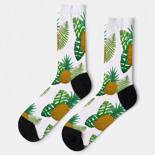 Tropische ananas sokken (Links)