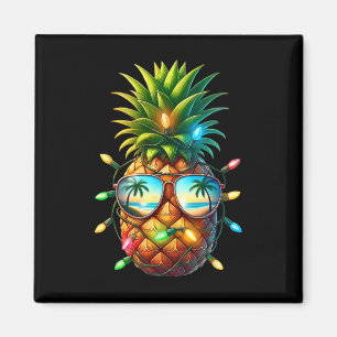 Tropische Ananas Sungl Kerstverlichting Kerstmis I Magneet
