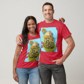 Tropische Ananas T-shirt (Unisex)