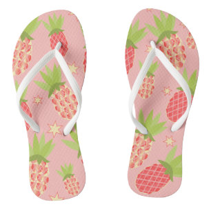 Tropische ananas teenslippers