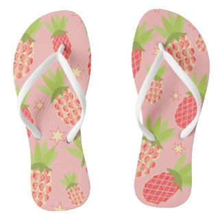 Tropische ananas teenslippers