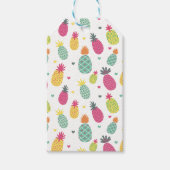 Tropische Ananas Vrucht Cadeaulabel (Voorkant)