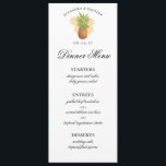 Tropische Ananas Waterverf Bruiloft Foto Menu<br><div class="desc">Tropical Ananas Waterverf Bruiloft Menu met Uw Foto op de rug. Dit ontwerp is voorzien van onze lieve tropische waterverf ananas en veel ruimte voor uw menu-items. Klik op de link "verder aanpassen" en gebruik de ontwerptool om het ontwerp aan te passen om het ontwerp verder te personaliseren. Als u...</div>