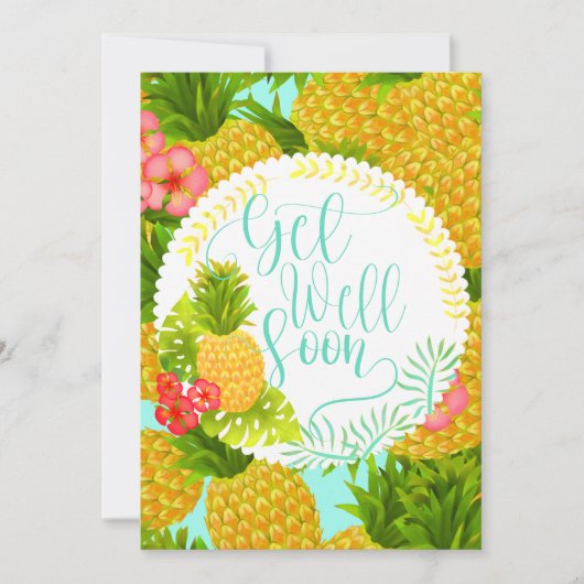 Tropische ananas wordt beter kaart (Voorkant)