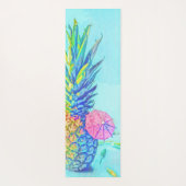 Tropische Ananas Yogamat (Achterkant)