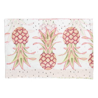 Tropische ananas zomer naadloze print kussensloop