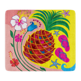 Tropische Ananas Zomer Snijplank