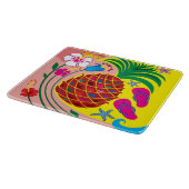 Tropische Ananas Zomer Snijplank (Hoek)