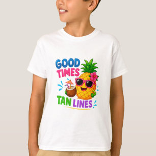 🍍 Tropische Ananas Zomer Voor Strand Kinderen 😎 T-shirt