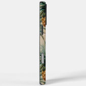 Tropische ananassen Bloemen Case-Mate iPhone Case (Achterkant / Rechts)