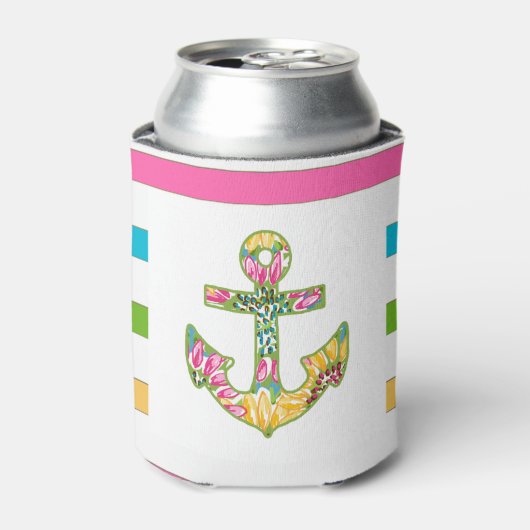 Tropische Anchor Koelbox Blikjeskoeler (Blikje Voorkant)