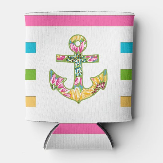 Tropische Anchor Koelbox Blikjeskoeler (Voorkant)