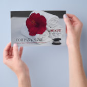 Tropische Aromatherapie SPA Salon Massage Bedrijf  Flyer (Hand)