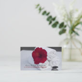 Tropische Aromatherapie SPA Salon Massage therapeu Visitekaartje (Staand voorkant)