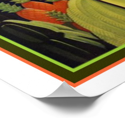 Tropische Art Deco Print door William P. Welsh 16x (Hoek)