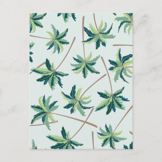 Tropische Australische valstpalm Briefkaart (Voorkant)