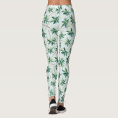 Tropische Australische valstpalm Leggings (Achterkant)