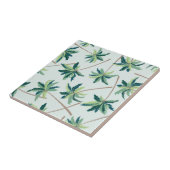 Tropische Australische valstpalm Tegeltje (Zijkant)