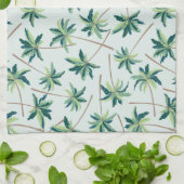 Tropische Australische valstpalm Theedoek (Gevouwen)