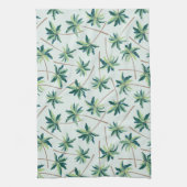 Tropische Australische valstpalm Theedoek (Verticaal)