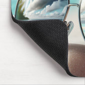 Tropische Aviator zonnebril Muismat (Hoek)