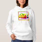 Tropische Avocado, aardbei en Mango. Bestel nu Hoodie (Voorkant)