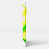 Tropische Avocado, aardbei en Mango. Bestel nu iPhone Hoesje (Rechterkant)