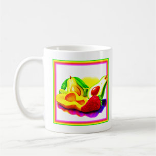 Tropische Avocado, aardbei en Mango. Bestel nu Koffiemok