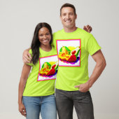 Tropische Avocado, aardbei en Mango. Bestel nu T-shirt (Unisex)