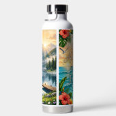 Tropische Avonturen Waterfles (Rechts)