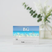 tropische baars plaatskaartje (Staand voorkant)